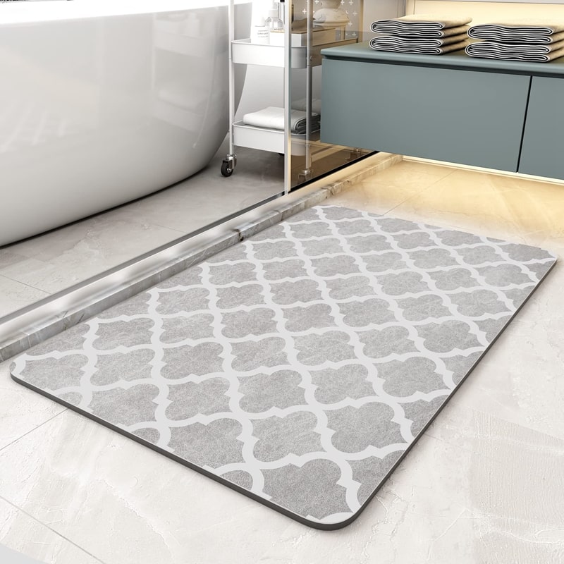 rubber backing bath mat