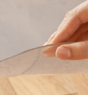 clear plastic mat