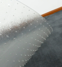 transparent chair mat 