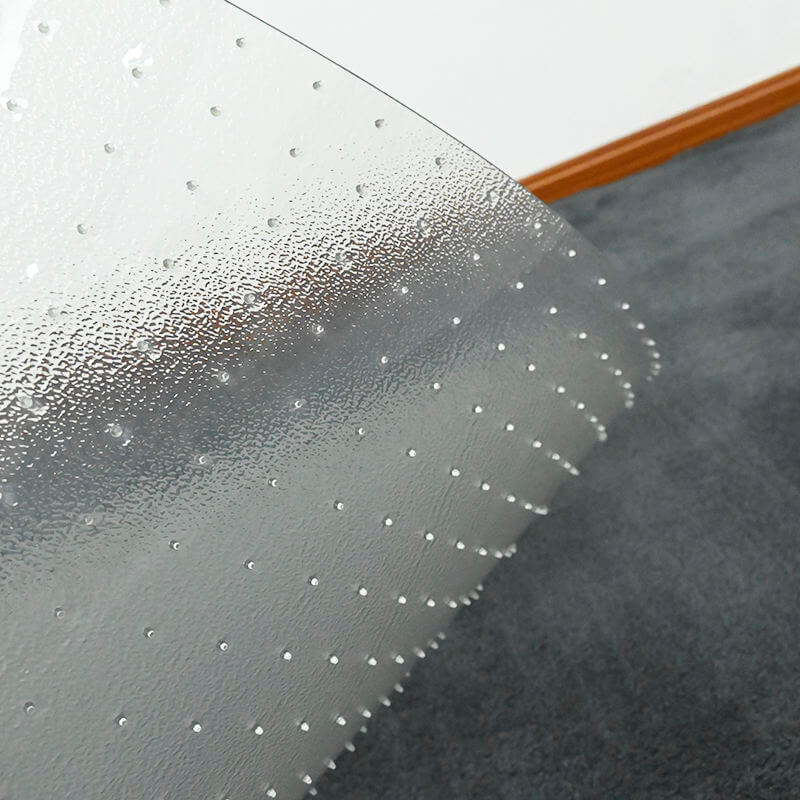 transparent chair mat