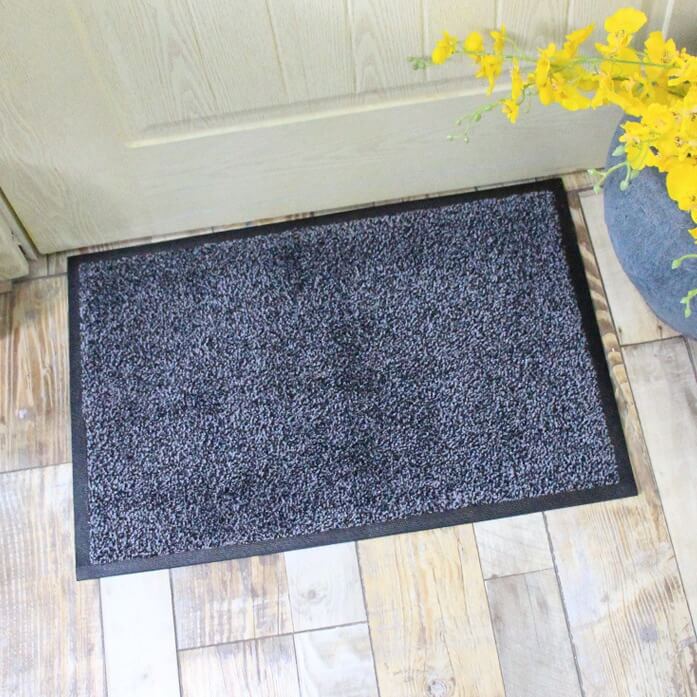 Rubber backing nylon yarns rug mat carpet