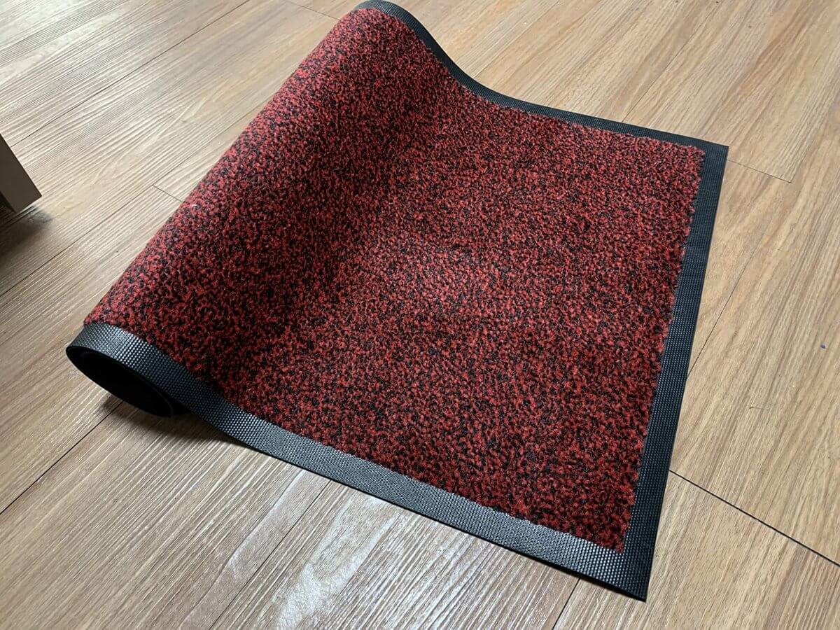 washable rubber carpet mat