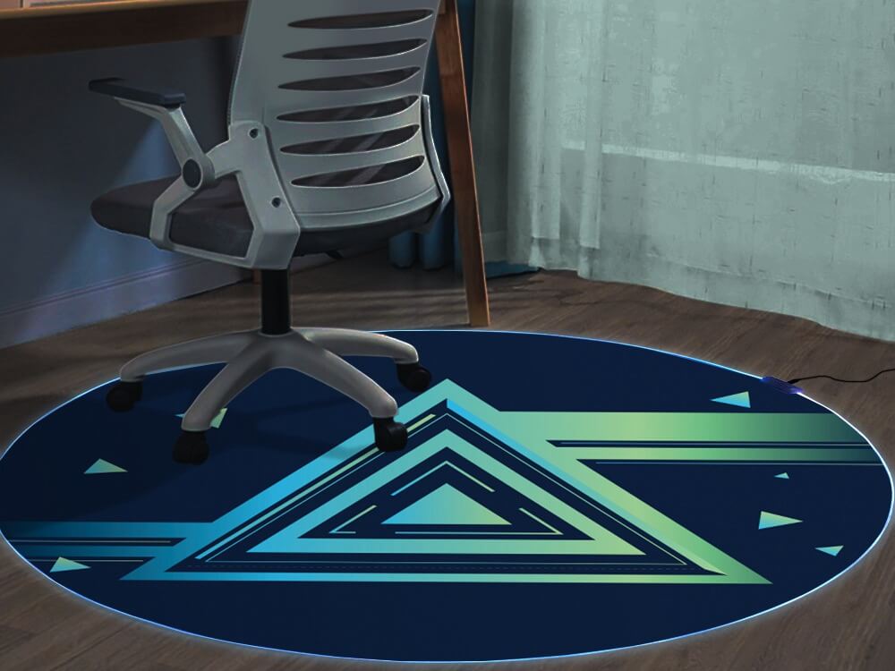 rubber backing gaming chair mat 021